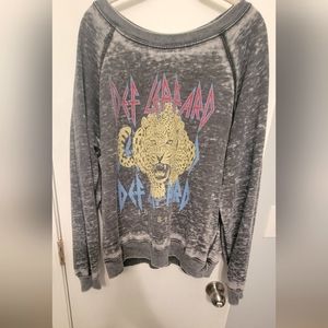 Recycled Karma Def Leppard Sweatshirt